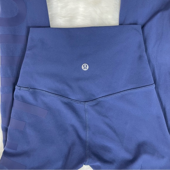 Lululemon Align High Rise Graphic Logo Leggings. SZ:0. - Picture 5 of 8